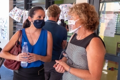 Des masques transparents distribués à la crèche SIMANGAVOLE