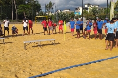 Encore un succès pour le beach soccer