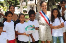 La remise des prix du Plus bel arbre de Noël