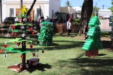 La remise des prix du Plus bel arbre de Noël