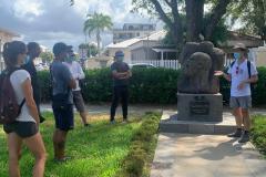 Le Vavangaz su somin Saint-Paul au Jardin de la Liberté