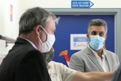 Le préfet salue le protocole sanitaire mis en place dans les piscines de Saint-Paul