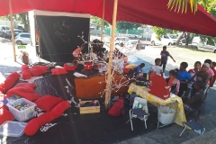 Un spectacle pour les enfants joué à Grande Fontaine