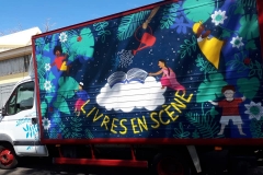 Un spectacle pour les enfants joué à Grande Fontaine