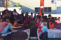 Un spectacle pour les enfants joué à Grande Fontaine