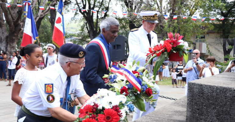 Grand moment de célébration pour le Centenaire de la Grande Guerre à Saint-Paul