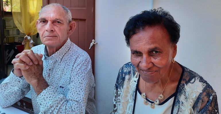 Noces d’or des époux Gravina à La Plaine Saint-Paul